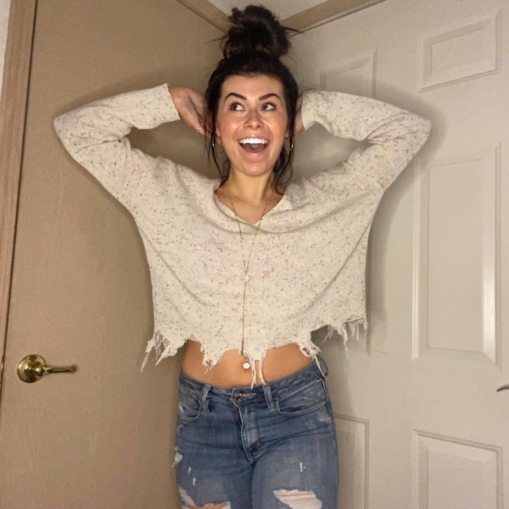 Distressed Sweater